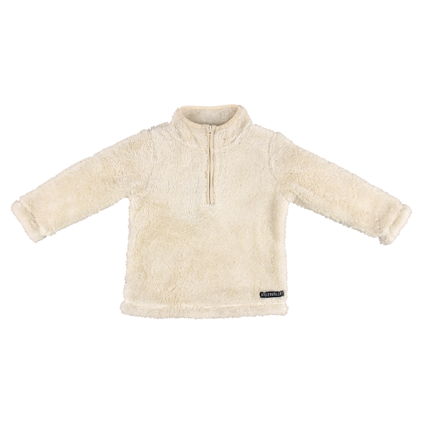 half-zip jacka PILE LGT BEIGE