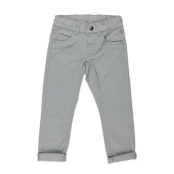 slim fit pants STRETCH TWILL FOSSIL