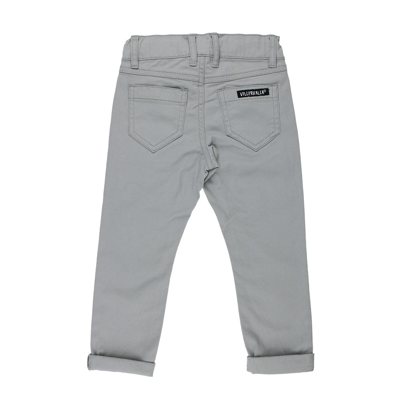 slim fit pants STRETCH TWILL FOSSIL - 2