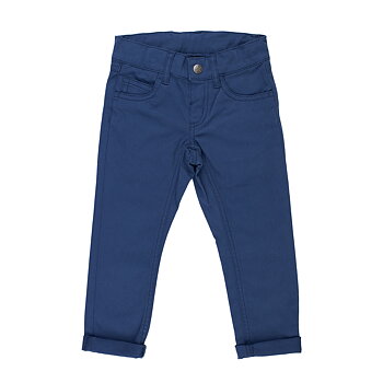 slim fit pants STRETCH TWILL NAVY