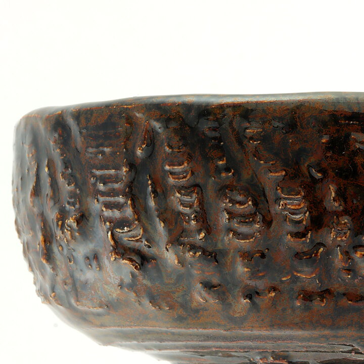イサク・イサクソン  一点もの  茶色のボウル  茶碗  (12cm)  2000年代  #19