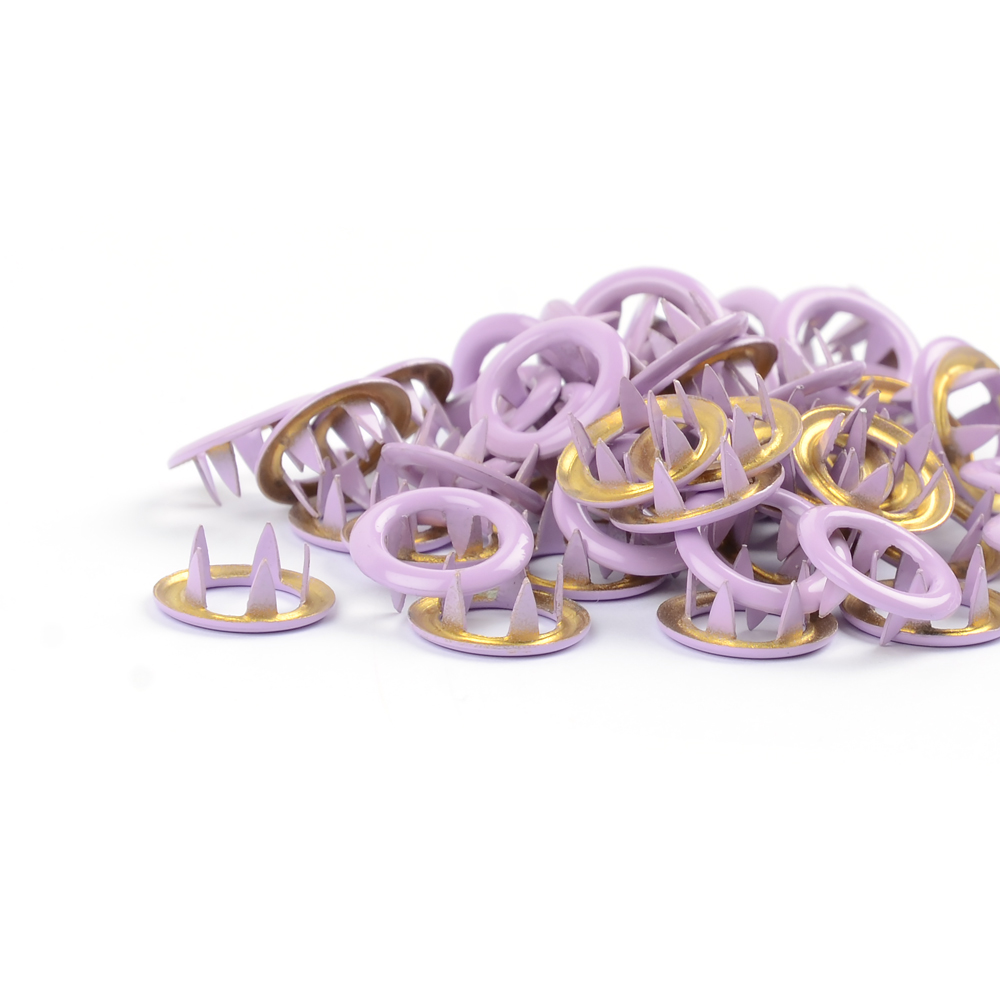 METAL PRONG SNAPS - LILAC 