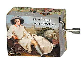 Spilledåse, Johann Wolfgang von Goethe, Sah ein Knab ein Röslein stehen. TEMA-produkt