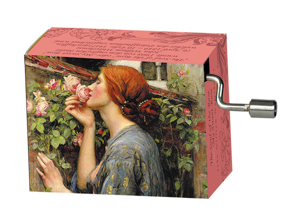 Spilledåser, Art & Music Box-display, Prærafaelitterne, Borddisplay med 36 stk.+3 stk. demo. TEMA-produkt - 3