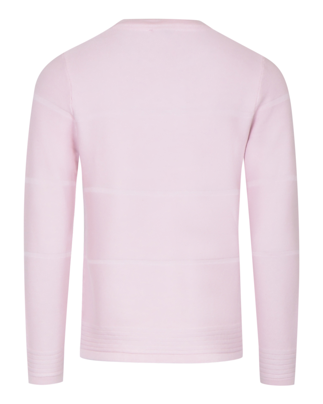 Jumper randig stickning ljusrosa - 2