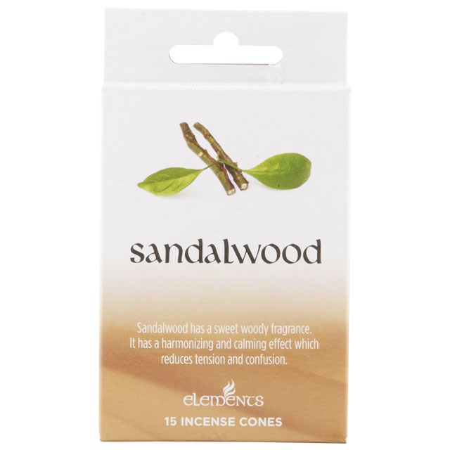 Elements Sandalwood rökelsekoner 