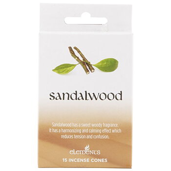 Elements Sandalwood rökelsekoner 