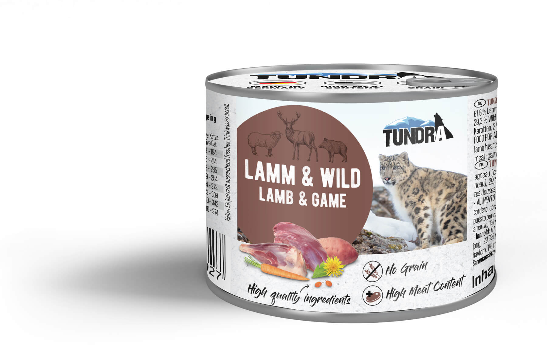 TUNDRA - Lamm & Vilt 6 x 200 gram