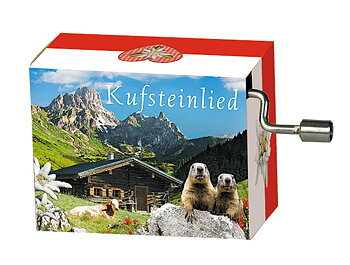 Spilledåse, Murmeldyr, Kufstein song. TEMA-produkt