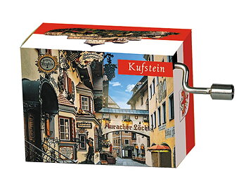 Spilledåse, Kufstein by, Kufstein song, TEMA-produkt