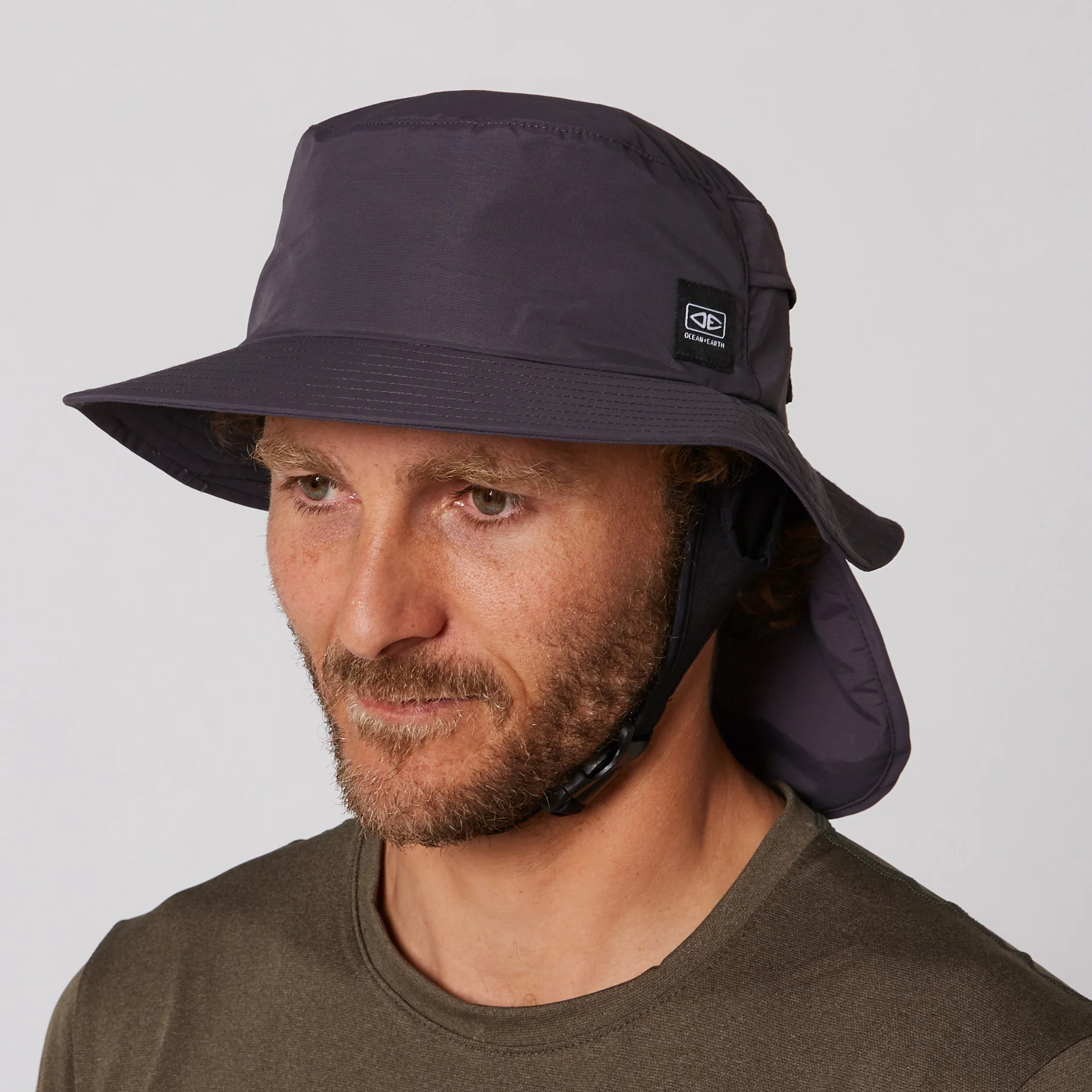 Ocean & Earth Indo Surf Hat Charcoal