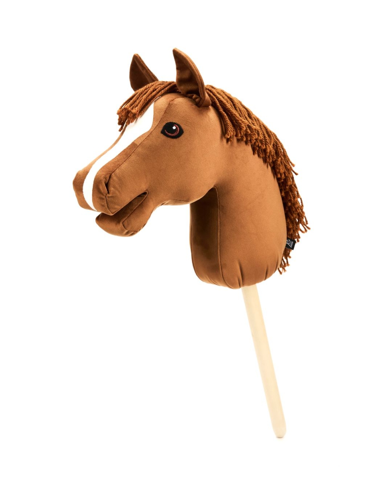 Kjepphest med ekstra kort kjepp MANGE FARGER - 2