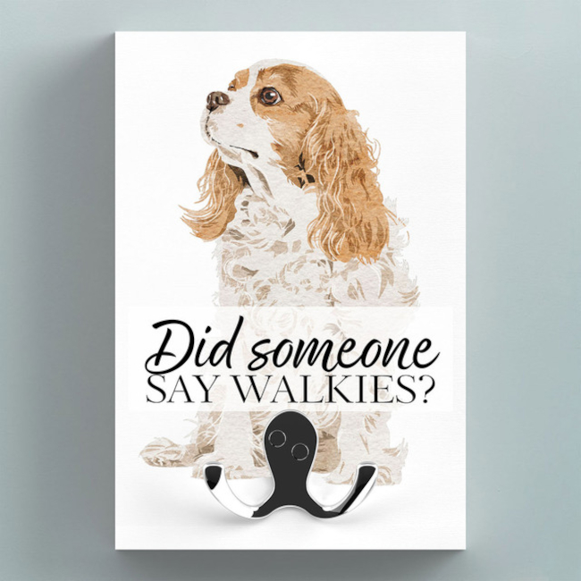 Väggkrok Vivid Squid Cavalier King Charles Spaniel 