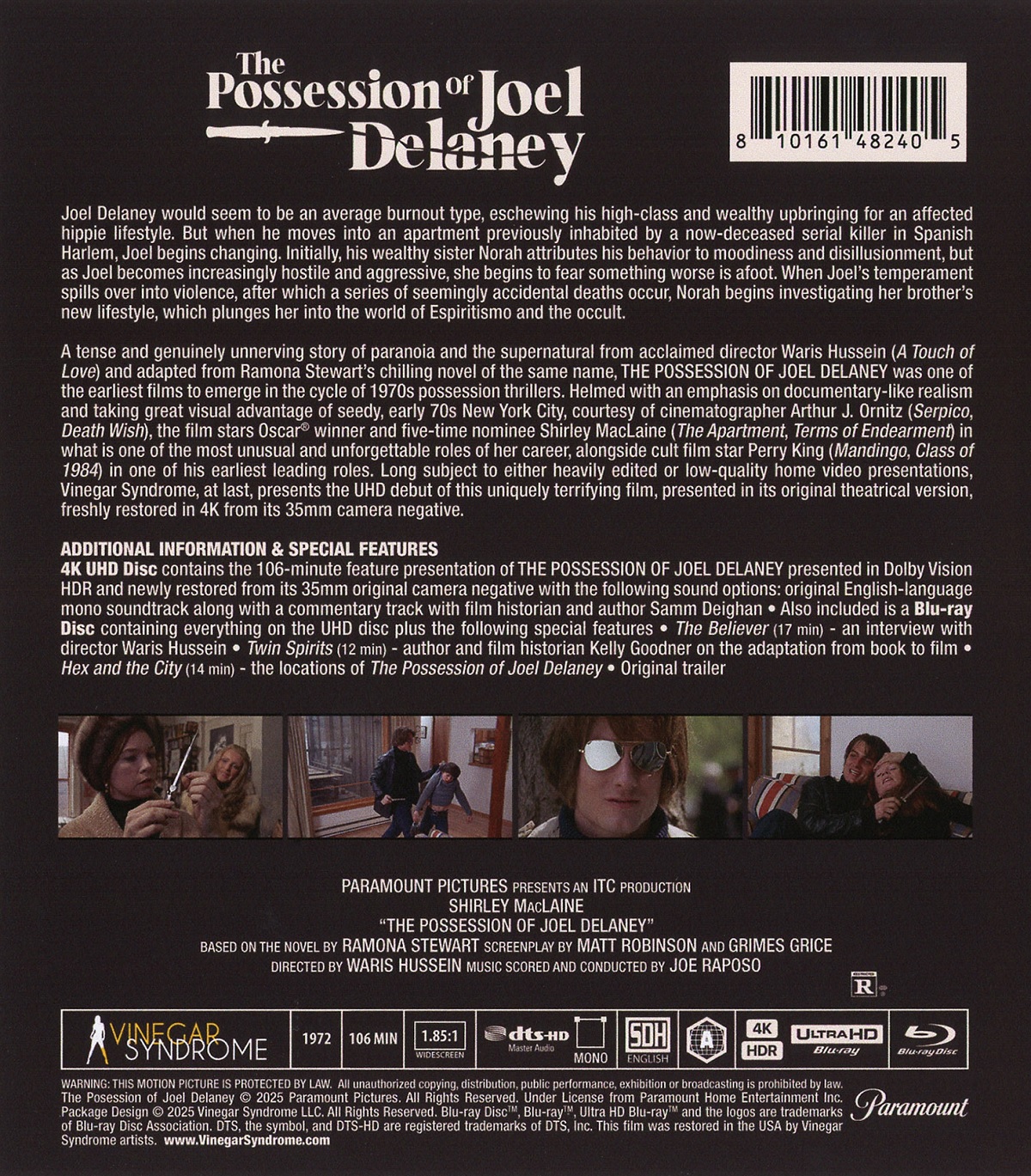 The Possession of Joel Delaney (ej svensk text) (4K Ultra HD + Blu-ray) - 2