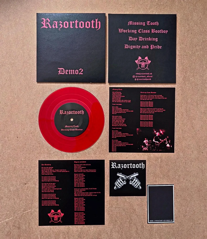 Razortooth - Demo 2 - EP,  (Red)