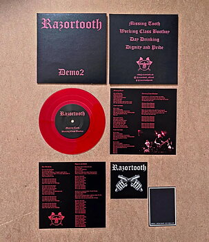 Razortooth - Demo 2 - EP,  (Red)