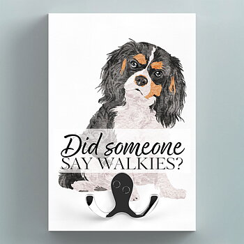 Väggkrok Vivid Squid King Charles Spaniel 