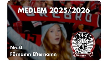 Medlemskap Familj 2025/2026