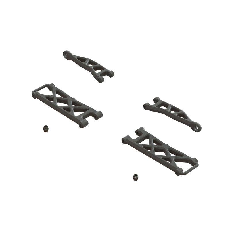 ARRMA Rear Suspension Arm Set A: GROM