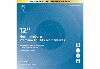 HumminGuru 12" Premium Innerfodral för skivor (50-pack)