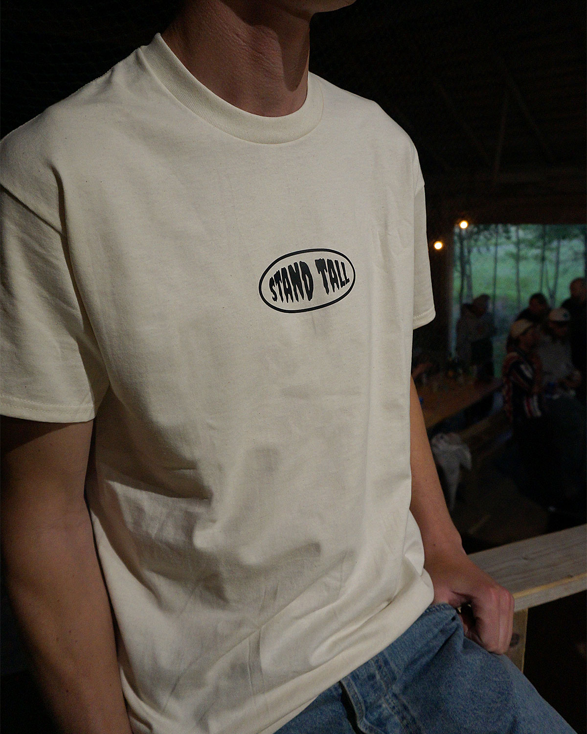 Stand Tall T-Shirt - Fisheye Natural - 3