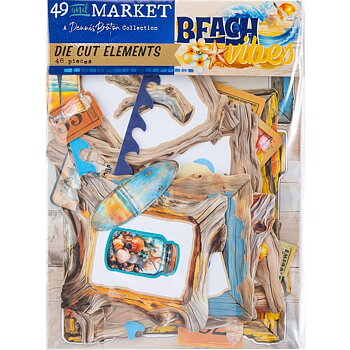 49 And Market - Die-Cuts - Elements, Beach Vibes