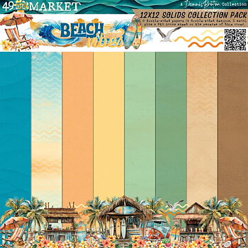 49 And Market - Collection Pack  12x12 - Beach Vibes Solids