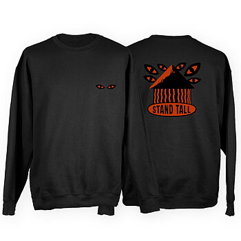 Stand Tall Sweatshirt - Red Eyes Black