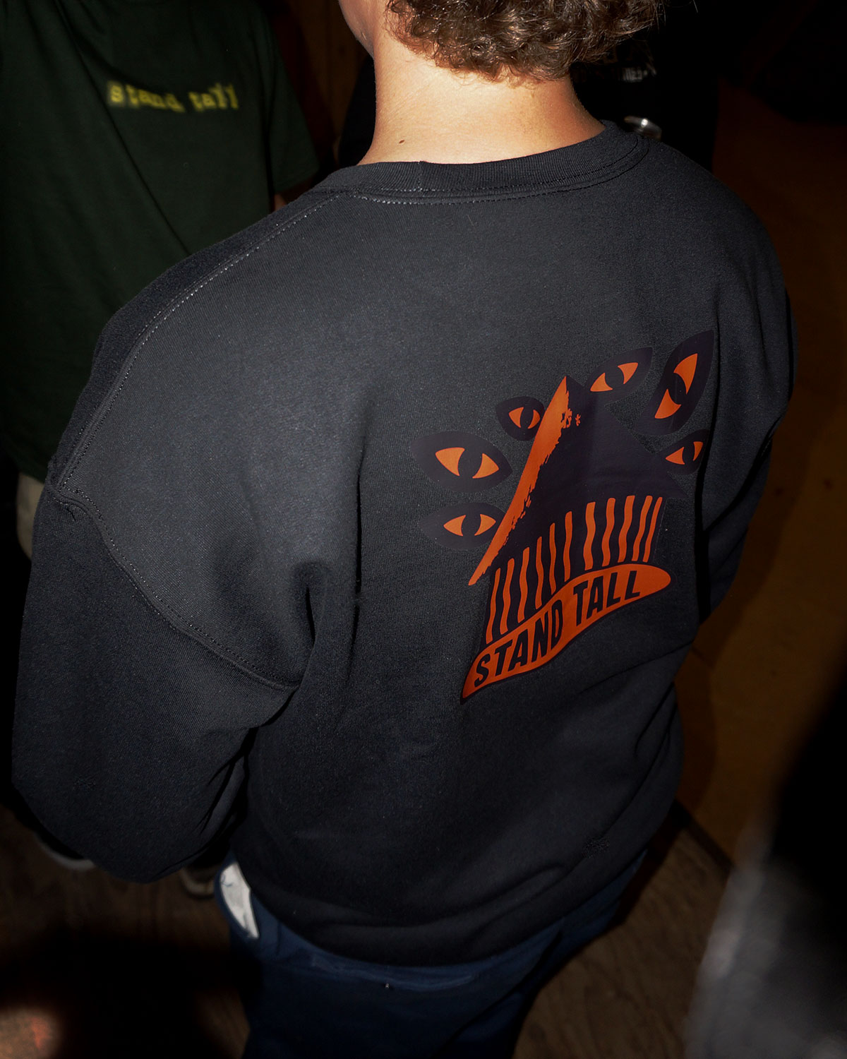 Stand Tall Sweatshirt - Red Eyes Black - 2