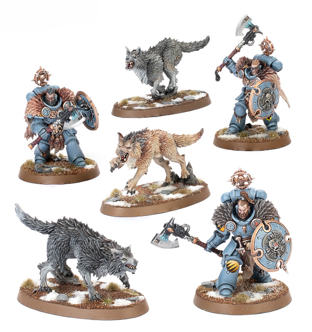 Space Wolves: Wolf Guard Headtakers