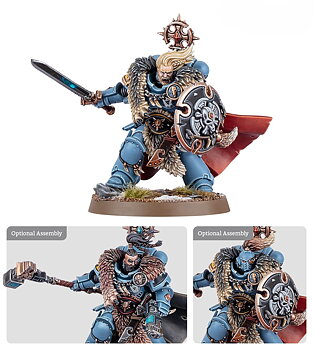 Space Wolves: Wolf Guard Battle Leader