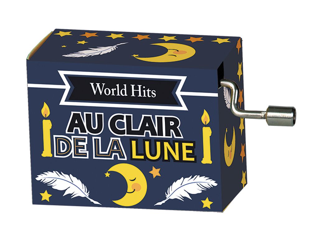 Spilledåse,  Au claire de la lune. TEMA-produkt