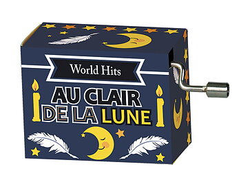 Spilledåse,  Au claire de la lune. TEMA-produkt
