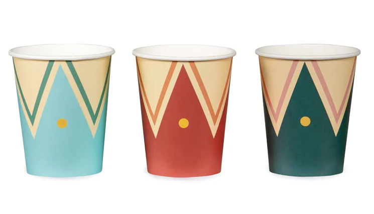cirkus mugg papper