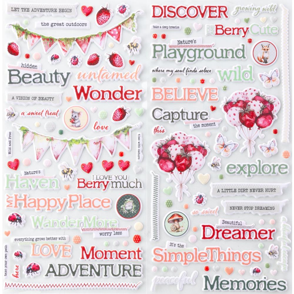 49 And Market - Puffy Stickers - Nature's Haven - 2