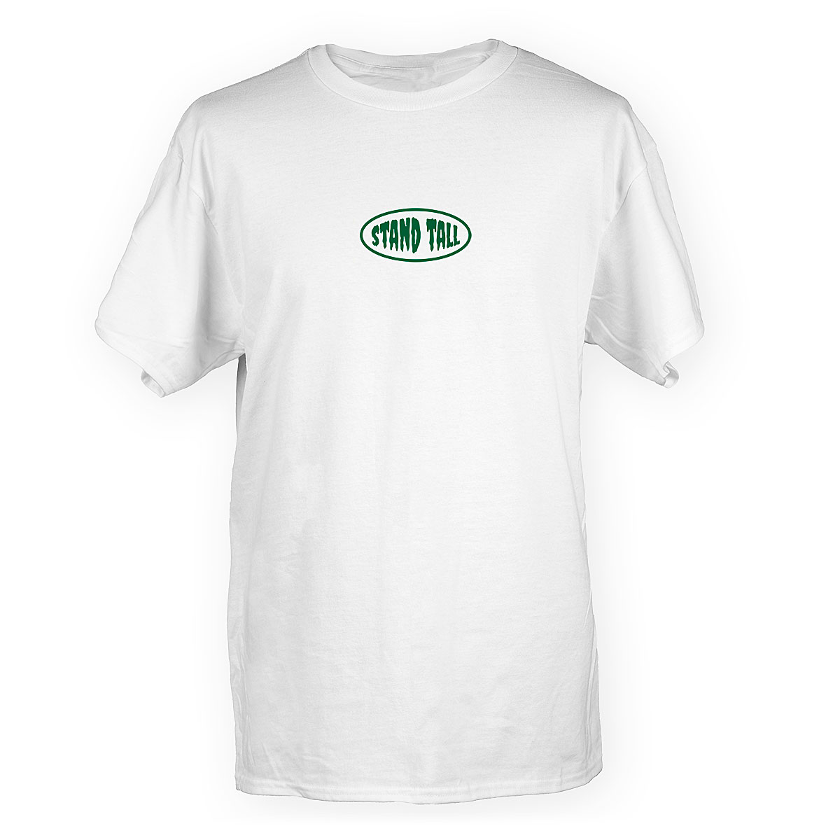 Stand Tall T-Shirt - Fisheye Green White