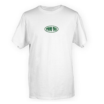 Stand Tall T-Shirt - Fisheye Green White
