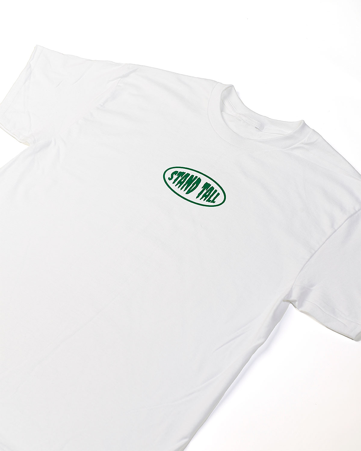 Stand Tall T-Shirt - Fisheye Green White - 2