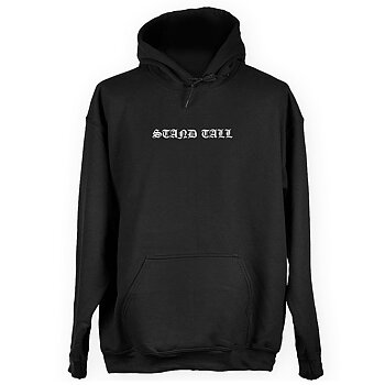 Stand Tall Hoodie - Metal Black