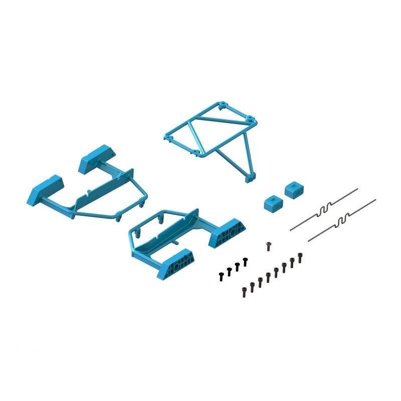 ARRMA Desert Truck Body Roll Cage Set, Blue: GROM