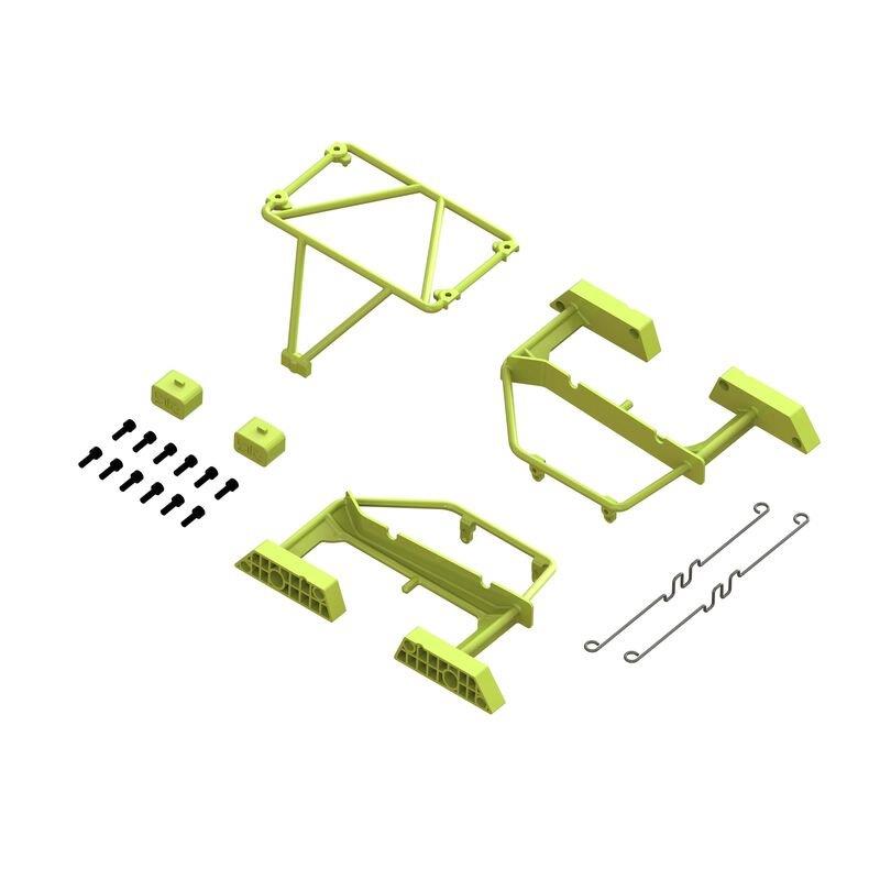 ARRMA Desert Truck Body Roll Cage Set, Yellow: GROM