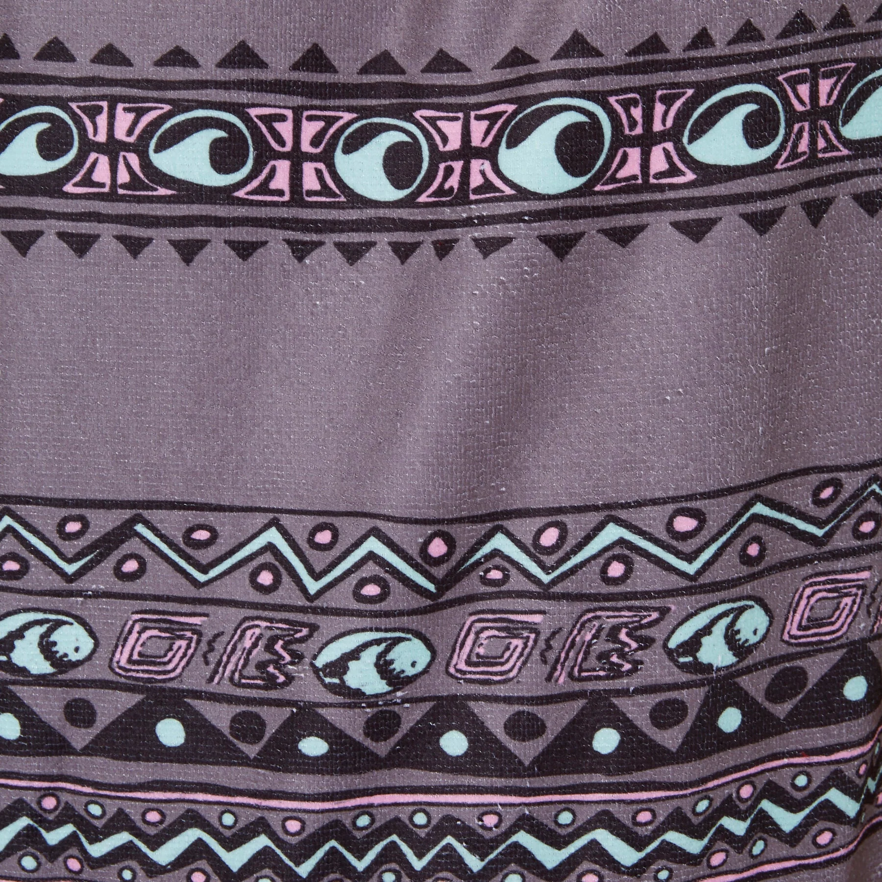 Ocean & Earth Digital Hooded Poncho Charcoal - 6