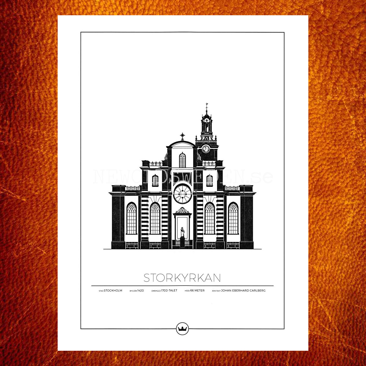 Storkyrkan - Stockholm - Sverigemotiv - 997 - 2