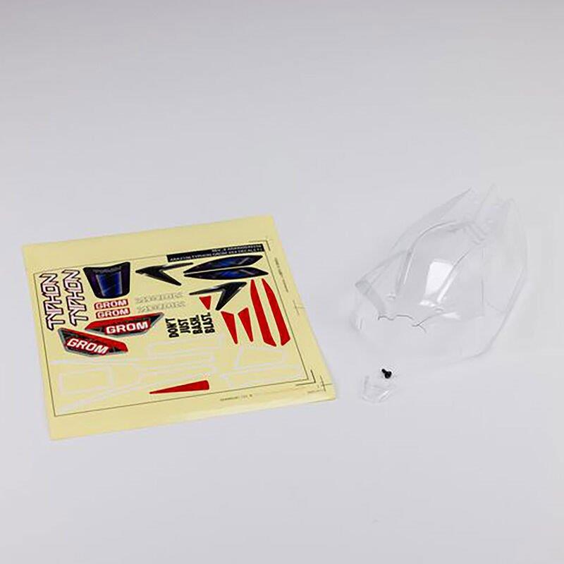 ARRMA TYPHON GROM Body, Clear