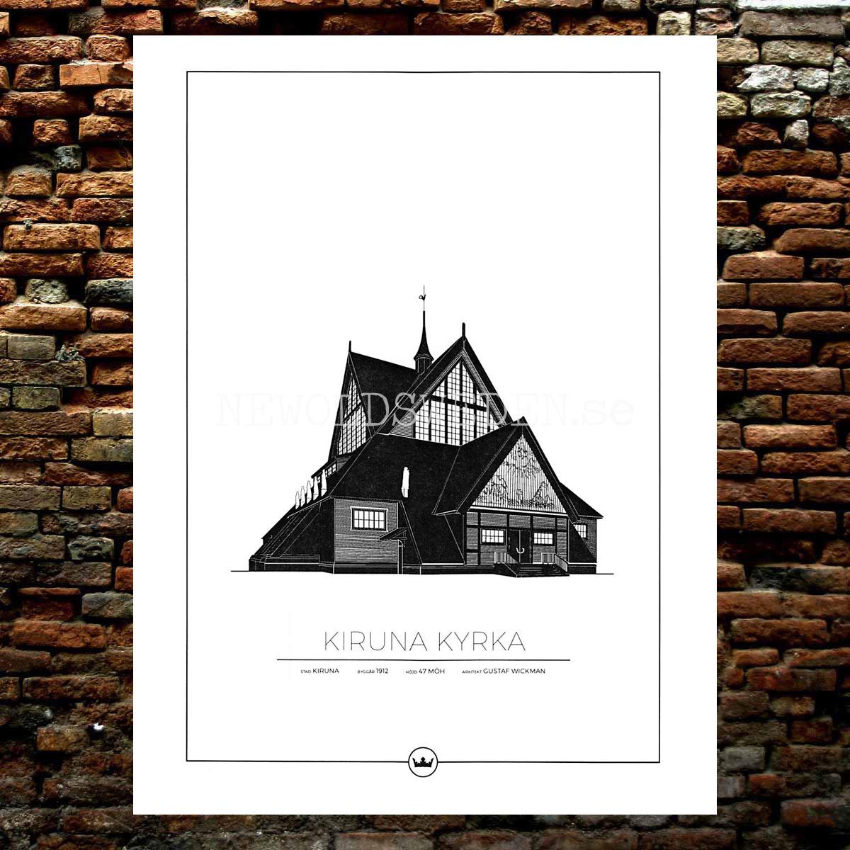 Kiruna Kyrka - Lappland - Sverigemotiv - 997 - 3