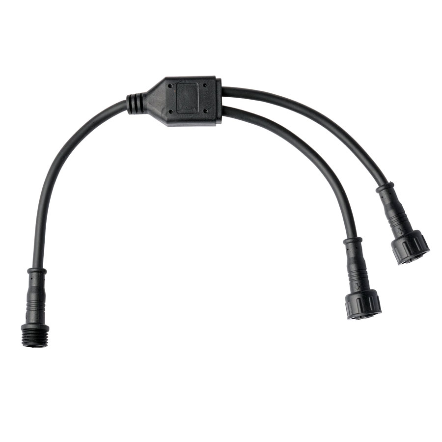 Lafayette Y-Kabel för 2 Lampenheter till 1 batteri