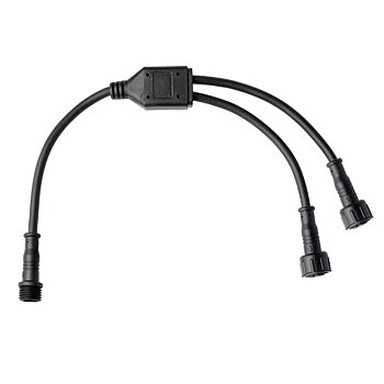 Lafayette Y-Kabel för 2 Lampenheter till 1 batteri