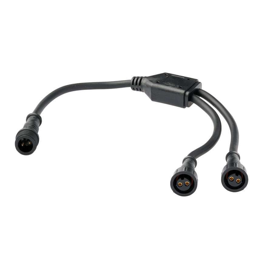 Lafayette Y-Kabel för 2 Lampenheter till 1 batteri - 2