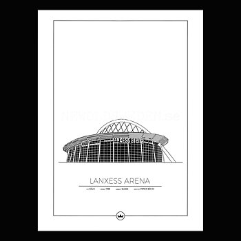Lanxess Arena - Köln - Tyskland - Sverigemotiv - 997