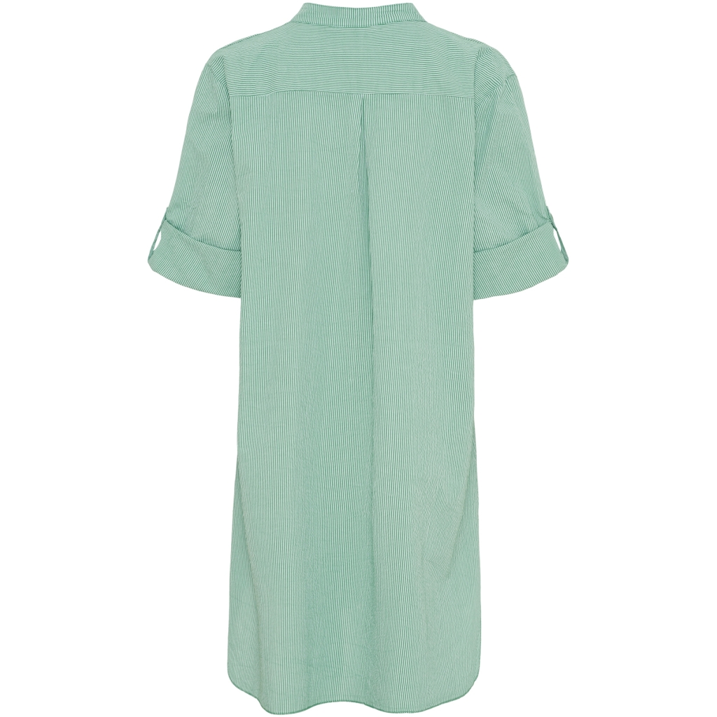 Linn Stripe Shirt | bottega green - 2